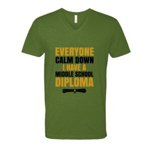 Next Level Fitted CVC V-Neck Tee Thumbnail