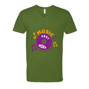 Next Level Fitted CVC V-Neck Tee Thumbnail