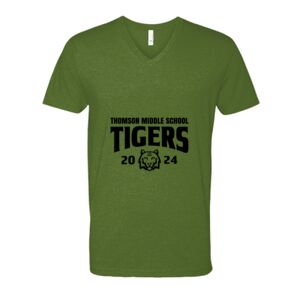 Next Level Fitted CVC V-Neck Tee Thumbnail