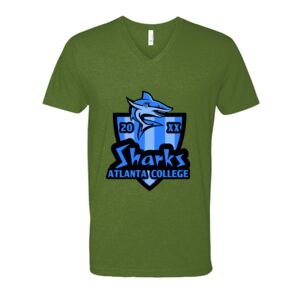 Next Level Fitted CVC V-Neck Tee Thumbnail