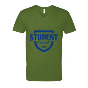 Next Level Fitted CVC V-Neck Tee Thumbnail