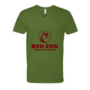 Next Level Fitted CVC V-Neck Tee Thumbnail