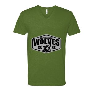 Next Level Fitted CVC V-Neck Tee Thumbnail