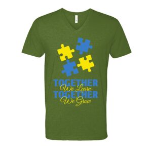 Next Level Fitted CVC V-Neck Tee Thumbnail