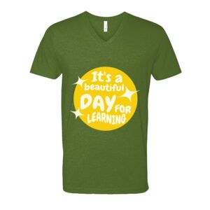 Next Level Fitted CVC V-Neck Tee Thumbnail