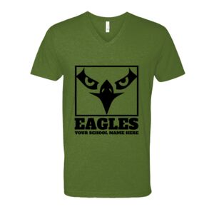 Next Level Fitted CVC V-Neck Tee Thumbnail