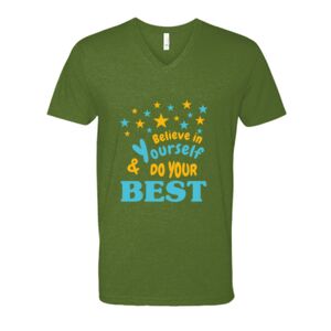 Next Level Fitted CVC V-Neck Tee Thumbnail