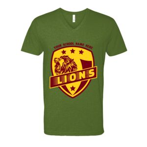 Next Level Fitted CVC V-Neck Tee Thumbnail