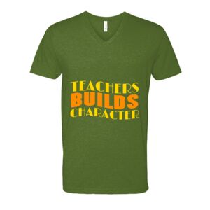 Next Level Fitted CVC V-Neck Tee Thumbnail