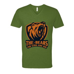 Next Level Fitted CVC V-Neck Tee Thumbnail