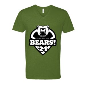 Next Level Fitted CVC V-Neck Tee Thumbnail