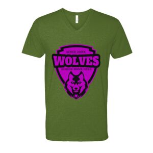 Next Level Fitted CVC V-Neck Tee Thumbnail