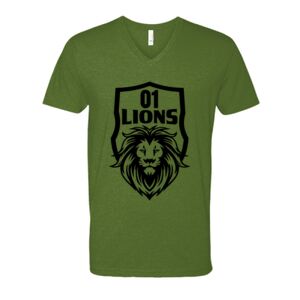 Next Level Fitted CVC V-Neck Tee Thumbnail