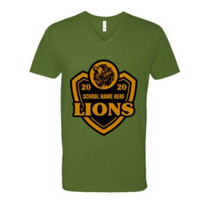 Next Level Fitted CVC V-Neck Tee Thumbnail