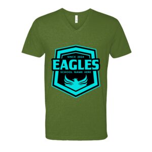 Next Level Fitted CVC V-Neck Tee Thumbnail