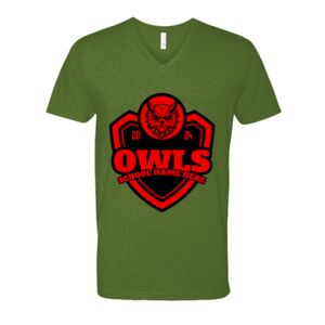 Next Level Fitted CVC V-Neck Tee Thumbnail