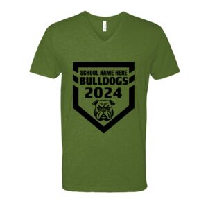 Next Level Fitted CVC V-Neck Tee Thumbnail