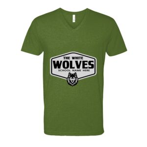 Next Level Fitted CVC V-Neck Tee Thumbnail