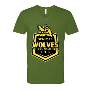 Next Level Fitted CVC V-Neck Tee Thumbnail