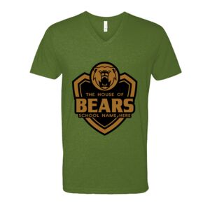 Next Level Fitted CVC V-Neck Tee Thumbnail