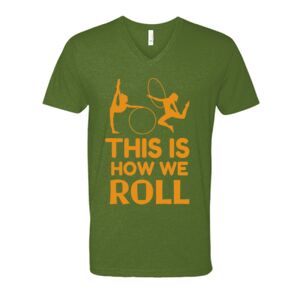 Next Level Fitted CVC V-Neck Tee Thumbnail