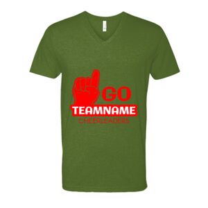 Next Level Fitted CVC V-Neck Tee Thumbnail