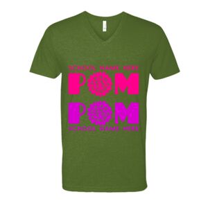 Next Level Fitted CVC V-Neck Tee Thumbnail