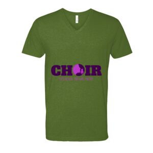 Next Level Fitted CVC V-Neck Tee Thumbnail