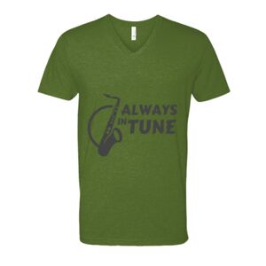 Next Level Fitted CVC V-Neck Tee Thumbnail