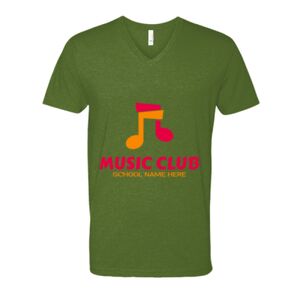 Next Level Fitted CVC V-Neck Tee Thumbnail