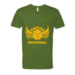 Next Level Fitted CVC V-Neck Tee Thumbnail