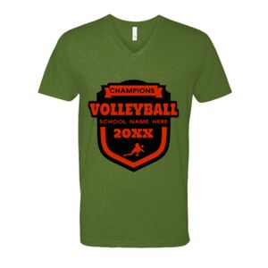 Next Level Fitted CVC V-Neck Tee Thumbnail