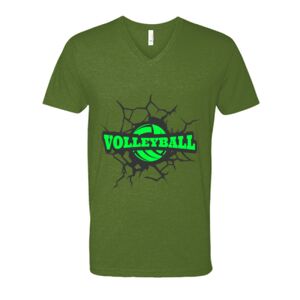 Next Level Fitted CVC V-Neck Tee Thumbnail