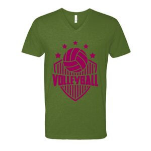 Next Level Fitted CVC V-Neck Tee Thumbnail