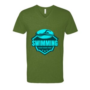 Next Level Fitted CVC V-Neck Tee Thumbnail