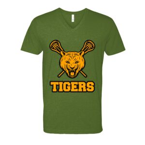 Next Level Fitted CVC V-Neck Tee Thumbnail