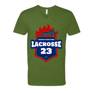 Next Level Fitted CVC V-Neck Tee Thumbnail