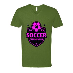 Next Level Fitted CVC V-Neck Tee Thumbnail