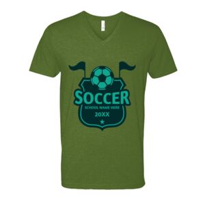 Next Level Fitted CVC V-Neck Tee Thumbnail