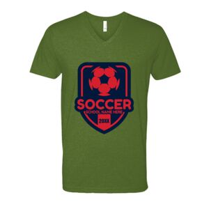 Next Level Fitted CVC V-Neck Tee Thumbnail