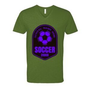 Next Level Fitted CVC V-Neck Tee Thumbnail