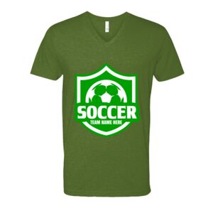 Next Level Fitted CVC V-Neck Tee Thumbnail