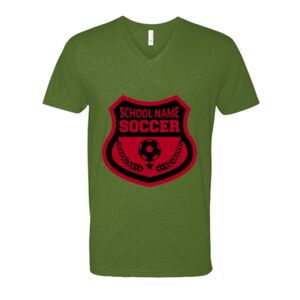 Next Level Fitted CVC V-Neck Tee Thumbnail