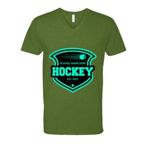 Next Level Fitted CVC V-Neck Tee Thumbnail