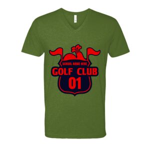 Next Level Fitted CVC V-Neck Tee Thumbnail