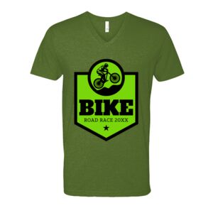 Next Level Fitted CVC V-Neck Tee Thumbnail