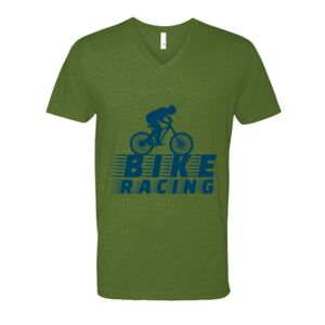 Next Level Fitted CVC V-Neck Tee Thumbnail