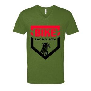 Next Level Fitted CVC V-Neck Tee Thumbnail