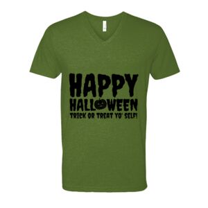 Next Level Fitted CVC V-Neck Tee Thumbnail