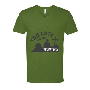 Next Level Fitted CVC V-Neck Tee Thumbnail